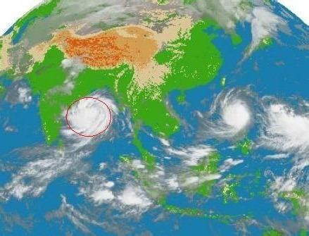 蘇卡達破壞力 颱風逆時針轉